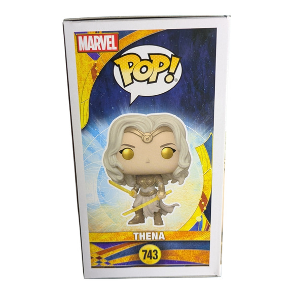 Funko Pop! - Marvel Eternals - THENA - Bobble-head -#743   NIB - Picture 4 of 6